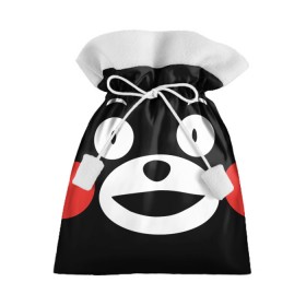 Подарочный 3D мешок с принтом Kumamon в Курске, 100% полиэстер | Размер: 29*39 см | Тематика изображения на принте: fire | for | glory | hell | japan | kumamon | of course | ofc | satan | the | иероглифы | кумамон | медведь | огонь | пожар | сатана | япония