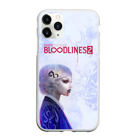 Чехол для iPhone 11 Pro Max матовый с принтом Bloodlines 2 в Курске, Силикон |  | bloodlines 2 | vampire | vampire the masquerade | vampire the masquerade bloodlines 2 | vampire: the masquerade – bloodlines 2