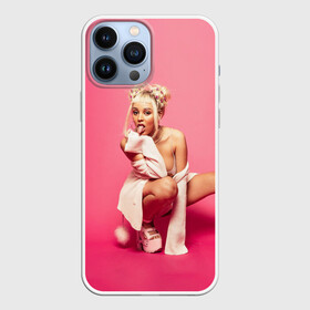 Чехол для iPhone 13 Pro Max с принтом DOJA CAT в Курске,  |  | amala | amalaratna zandile dlamini | doja cat | hot pink | mooo | music | pink | rap | say so | интернет | корова | мем | музыка | мууу | розовый | рэп