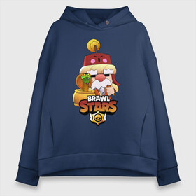 Женское худи Oversize хлопок с принтом Brawl Stars Gale Merchant в Курске, френч-терри — 70% хлопок, 30% полиэстер. Мягкий теплый начес внутри —100% хлопок | боковые карманы, эластичные манжеты и нижняя кромка, капюшон на магнитной кнопке | brawl | brawl stars | brawl stars gale | gale | merchant | stars | бравл | бравл старс | гэйл | гэйл торговец | гэйл. бравл старс | игра | моба | мобильная | премиум скин | старс | шутер