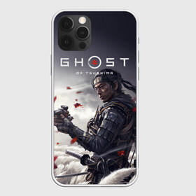 Чехол для iPhone 12 Pro Max с принтом Ghost of Tsushima в Курске, Силикон |  | ghost of tsushima | jin | tsushima | призрак цсусимы | призрак цусимы