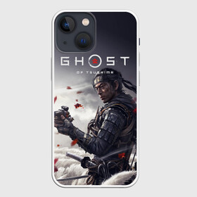 Чехол для iPhone 13 mini с принтом Ghost of Tsushima в Курске,  |  | ghost of tsushima | jin | tsushima | призрак цсусимы | призрак цусимы