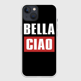 Чехол для iPhone 13 с принтом Бумажный Дом в Курске,  |  | bella | casa | ciao | de | la | mask | netflix | papel | бумажный | деньги | дом | маска | маски | сериал