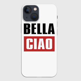 Чехол для iPhone 13 mini с принтом Бумажный Дом в Курске,  |  | bella | casa | ciao | de | la | mask | netflix | papel | бумажный | деньги | дом | маска | маски | сериал