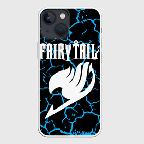 Чехол для iPhone 13 mini с принтом Helmet Fairy tail blue stripes в Курске,  |  | fairy tail | аниме | дружба | кино | любовь | магия | манга хиро масимы | мультфильм | сёнэн | сериалы | сказка | фейри тейл | фэнтези | хвост | хвост феи