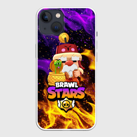 Чехол для iPhone 13 с принтом BRAWL STARS GALE в Курске,  |  | bibi | brawl stars | coach mike | crow | gale | leon | leon shark | max | mecha crow | mortis | mr.p | nani | phoenix | sally leon | sandy | spike | sprout | tara | virus 8 bit | werewolf | ворон | оборотень