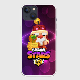 Чехол для iPhone 13 с принтом BRAWL STARS GALE в Курске,  |  | bibi | brawl stars | coach mike | crow | gale | leon | leon shark | max | mecha crow | mortis | mr.p | nani | phoenix | sally leon | sandy | spike | sprout | tara | virus 8 bit | werewolf | ворон | оборотень