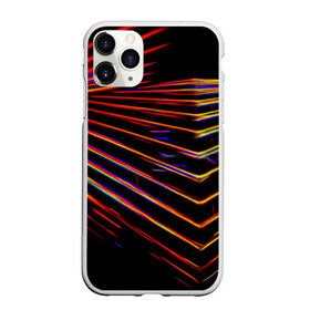 Чехол для iPhone 11 Pro Max матовый с принтом STRIPES COLOR в Курске, Силикон |  | abstract | abstraction | color | fractal | geometry | paitnt | polygon | polygonal | psy | абстракция | геометрия | краски | неоновые | полигоны | психоделика | фрактал