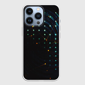 Чехол для iPhone 13 Pro с принтом DIGITAL GEOMETRY в Курске,  |  | Тематика изображения на принте: abstract | abstraction | color | fractal | geometry | paitnt | polygon | polygonal | psy | абстракция | геометрия | краски | неоновые | полигоны | психоделика | фрактал