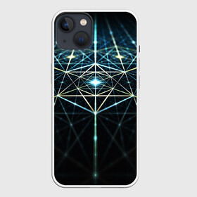 Чехол для iPhone 13 с принтом CYBERWORLD ABSTRACT в Курске,  |  | abstract | abstraction | color | fractal | geometry | paitnt | polygon | polygonal | psy | абстракция | геометрия | краски | неоновые | полигоны | психоделика | фрактал