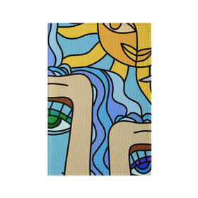Обложка для паспорта матовая кожа с принтом Мысли чокнутого в Курске, натуральная матовая кожа | размер 19,3 х 13,7 см; прозрачные пластиковые крепления | Тематика изображения на принте: brawl | colors | design | eyes | flowers | mayki | minecraft | print | pubg | standoff | stars | summer | sun | sunwalker