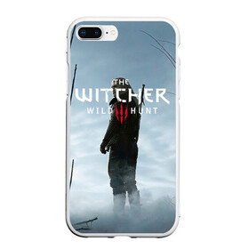 Чехол для iPhone 7Plus/8 Plus матовый с принтом The Witcher в Курске, Силикон | Область печати: задняя сторона чехла, без боковых панелей | netflix | the witcher | американский сериал | ве витчер | ведьмак | геральт | игра | кино | нетфликс | популярные иллюстрации | сериал | сериалы | фильмы | фэнтези