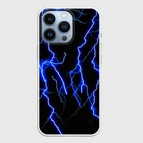 Чехол для iPhone 13 Pro с принтом МОЛНИИ в Курске,  |  | Тематика изображения на принте: color | colour | electricity | glim | glow | light | lights | neon | power | shine | молния | напряжение | неоновый | разряд | стихия | ток | удар | электричество