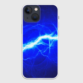 Чехол для iPhone 13 mini с принтом ELECTRIX в Курске,  |  | color | colour | electricity | glim | glow | light | lights | neon | power | shine | молния | напряжение | неоновый | разряд | стихия | ток | удар | электричество