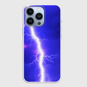 Чехол для iPhone 13 Pro с принтом NEON ELECTRIX в Курске,  |  | Тематика изображения на принте: color | colour | electricity | glim | glow | light | lights | neon | power | shine | молния | напряжение | неоновый | разряд | стихия | ток | удар | электричество