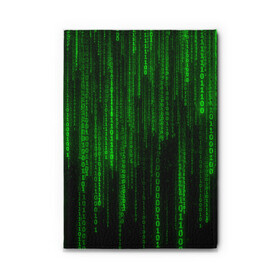 Обложка для автодокументов с принтом Матрица код цифры программист в Курске, натуральная кожа |  размер 19,9*13 см; внутри 4 больших “конверта” для документов и один маленький отдел — туда идеально встанут права | бинарный код | веб | вирус | всемирная паутина | двоичный код | зеленый | интернет | информация | кибер | код | кодер | кодирование | матрица | наука | олдскул | по | программирование