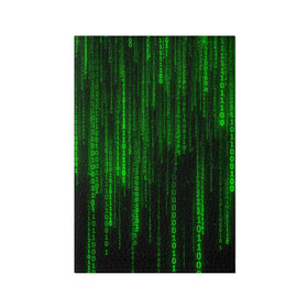 Обложка для паспорта матовая кожа с принтом Матрица код цифры программист в Курске, натуральная матовая кожа | размер 19,3 х 13,7 см; прозрачные пластиковые крепления | Тематика изображения на принте: бинарный код | веб | вирус | всемирная паутина | двоичный код | зеленый | интернет | информация | кибер | код | кодер | кодирование | матрица | наука | олдскул | по | программирование