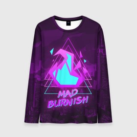 Мужской лонгслив 3D с принтом PROMARE MAD BURNISH в Курске, 100% полиэстер | длинные рукава, круглый вырез горловины, полуприлегающий силуэт | anime | fdpp | fire rеscue | mad burnish | promare | аниме | гало | лио | опалённые | промар