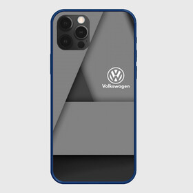 Чехол для iPhone 12 Pro с принтом VOLKSWAGEN. в Курске, силикон | область печати: задняя сторона чехла, без боковых панелей | abstract | auto | brand | car | geometry | sport | texture | volkswagen | абстракция | авто | автомобильные | бренд | геометрия | классика | машины | модные | спорт | стиль | текстура | фольксваген