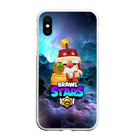 Чехол для iPhone XS Max матовый с принтом BRAWL STARS GALE в Курске, Силикон | Область печати: задняя сторона чехла, без боковых панелей | bibi | brawl stars | coach mike | crow | gale | leon | leon shark | max | mecha crow | mortis | mr.p | nani | phoenix | sally leon | sandy | spike | sprout | tara | virus 8 bit | werewolf | ворон | оборотень