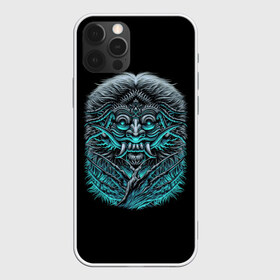 Чехол для iPhone 12 Pro Max с принтом Баба-Яга (Ведьма) в Курске, Силикон |  | бабаяга | ведьма | зубы | клыки | когти | лес | маска | старушка | страшные | ужас | ханье | ханья