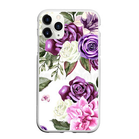 Чехол для iPhone 11 Pro матовый с принтом Красивые розы в Курске, Силикон |  | Тематика изображения на принте: белые розы | белый | необычные | розовый | розы | синие розы | синий | фиолетовые розы | фиолетовый | цветы