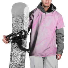 Накидка на куртку 3D с принтом розовые разводы краска зефир в Курске, 100% полиэстер |  | абстракция | зефир | краска. разводы | нежный | повседневный | простой | светлый