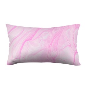Подушка 3D антистресс с принтом розовые разводы краска зефир в Курске, наволочка — 100% полиэстер, наполнитель — вспененный полистирол | состоит из подушки и наволочки на молнии | абстракция | зефир | краска. разводы | нежный | повседневный | простой | светлый