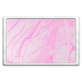 Магнит 45*70 с принтом розовые разводы краска зефир в Курске, Пластик | Размер: 78*52 мм; Размер печати: 70*45 | абстракция | зефир | краска. разводы | нежный | повседневный | простой | светлый