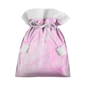 Подарочный 3D мешок с принтом розовые разводы краска зефир в Курске, 100% полиэстер | Размер: 29*39 см | Тематика изображения на принте: абстракция | зефир | краска. разводы | нежный | повседневный | простой | светлый