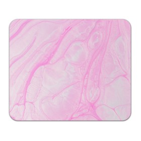 Коврик для мышки прямоугольный с принтом розовые разводы краска зефир в Курске, натуральный каучук | размер 230 х 185 мм; запечатка лицевой стороны | абстракция | зефир | краска. разводы | нежный | повседневный | простой | светлый