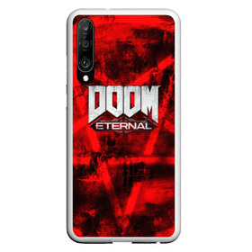 Чехол для Honor P30 с принтом Doom Eternal в Курске, Силикон | Область печати: задняя сторона чехла, без боковых панелей | bethesda softworks | doom eternal | doomguy | id software | демоны | дум этернал | марс | палач рока | этернал