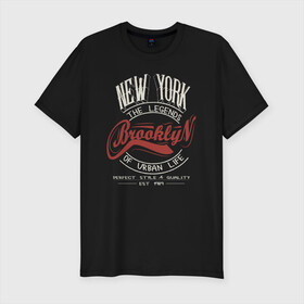 Мужская футболка хлопок Slim с принтом Городские легенды Нью-Йорка в Курске, 92% хлопок, 8% лайкра | приталенный силуэт, круглый вырез ворота, длина до линии бедра, короткий рукав | bronx | brooklyn | city | manhattan | new york | queens | retro | staten island | usa | vintage | бронкс | бруклин | винтаж | джерси | квинс | легенды | мантэттен | манхеттен | манхэттэн | нью джерси | нью йорк | остров | ретро | стейтен айленд |
