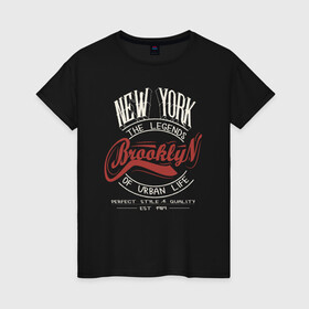 Женская футболка хлопок с принтом Городские легенды Нью-Йорка в Курске, 100% хлопок | прямой крой, круглый вырез горловины, длина до линии бедер, слегка спущенное плечо | bronx | brooklyn | city | manhattan | new york | queens | retro | staten island | usa | vintage | бронкс | бруклин | винтаж | джерси | квинс | легенды | мантэттен | манхеттен | манхэттэн | нью джерси | нью йорк | остров | ретро | стейтен айленд |