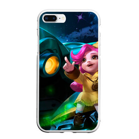 Чехол для iPhone 7Plus/8 Plus матовый с принтом mobile legends в Курске, Силикон | Область печати: задняя сторона чехла, без боковых панелей | 5v5 | dota | game | heroes | legends | moba | mobile | mobile legends | mobile moba | pubg | pvp | герои | дети | для женщин | для мужчин | дота | игра | легенда | моба | мобла