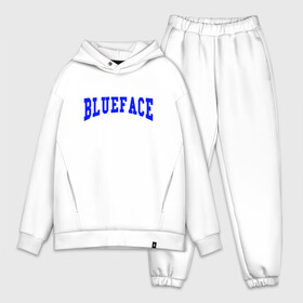 Мужской костюм хлопок OVERSIZE с принтом BLUEFACE в Курске,  |  | blue face | blue face рэпер | blueface | blueface йеай | rap | блю фейс | блюфейс | блюфейс репер | йеай блюфейс | реп | рэп