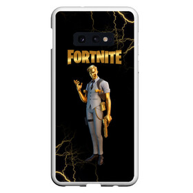 Чехол для Samsung S10E с принтом Gold Midas Fortnite 2 в Курске, Силикон | Область печати: задняя сторона чехла, без боковых панелей | chapter 2 | fortnite | fortnite 2 | gold midas | gold midas fortnite | gold midas fortnite 2 | midas | season 2 | золотой | золотой мидас | лого фортнайт | мидас | сезон 2 | фортнайт | фортнайт 2 | фортнайт вторая глава | фортнайт глава 2