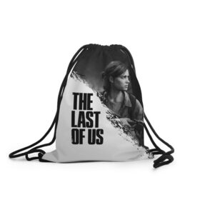 Рюкзак-мешок 3D с принтом THE LAST OF US 2 в Курске, 100% полиэстер | плотность ткани — 200 г/м2, размер — 35 х 45 см; лямки — толстые шнурки, застежка на шнуровке, без карманов и подкладки | cicadas | fireflies | naughty dog | the last of us | the last of us part 2 | tlou | tlou2 | джоэл | последние из нас | цикады | элли