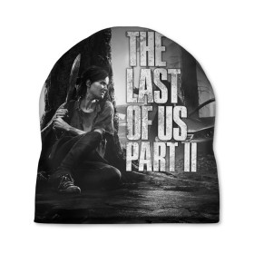 Шапка 3D с принтом THE LAST OF US 2 в Курске, 100% полиэстер | универсальный размер, печать по всей поверхности изделия | cicadas | fireflies | naughty dog | the last of us | the last of us part 2 | tlou | tlou2 | джоэл | последние из нас | цикады | элли