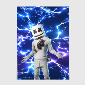 Постер с принтом FORTNITE x MARSHMELLO в Курске, 100% бумага
 | бумага, плотность 150 мг. Матовая, но за счет высокого коэффициента гладкости имеет небольшой блеск и дает на свету блики, но в отличии от глянцевой бумаги не покрыта лаком | deadmau5 | fortnite | fortnite 2 | fortnite x маршмелло | ikonik | marshmello | ninja | ninja streamer | raven | travis scott | ворон | иконик | ниндзя | пили | рейвен | трэвис скотт | фортнайт