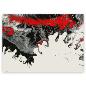 Поздравительная открытка с принтом Abstraction в Курске, 100% бумага | плотность бумаги 280 г/м2, матовая, на обратной стороне линовка и место для марки
 | abstraction | art | background | stains | texture | абстракция | арт | разводы | текстура | фон