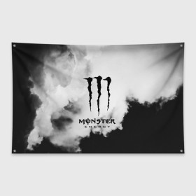 Флаг-баннер с принтом MONSTER ENERGY в Курске, 100% полиэстер | размер 67 х 109 см, плотность ткани — 95 г/м2; по краям флага есть четыре люверса для крепления | adrenalin | energy monster | monster | monster energy | monstr | sport | адреналин | монстер | монстр | напиток | спорт | энергетик