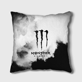 Подушка 3D с принтом MONSTER ENERGY в Курске, наволочка – 100% полиэстер, наполнитель – холлофайбер (легкий наполнитель, не вызывает аллергию). | состоит из подушки и наволочки. Наволочка на молнии, легко снимается для стирки | adrenalin | energy monster | monster | monster energy | monstr | sport | адреналин | монстер | монстр | напиток | спорт | энергетик