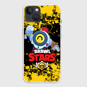 Чехол для iPhone 13 с принтом BRAWL STARS NANI. в Курске,  |  | brawl stars | crow | gale | leon | leon shark | max | nani | sally leon | shark | sprout | tara | virus 8 bit | werewolf leon | акула | берли | бравл старс | ворон | макс | нани | оборотень