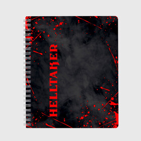 Тетрадь с принтом Helltaker Logo (Z) в Курске, 100% бумага | 48 листов, плотность листов — 60 г/м2, плотность картонной обложки — 250 г/м2. Листы скреплены сбоку удобной пружинной спиралью. Уголки страниц и обложки скругленные. Цвет линий — светло-серый
 | azazel | beelzebub | cerberus | helltaker | judgement | justice | lucifer | malina | modeus | pandemonica | vanripper | zdrada | головоломка | демонессы | демоны | захватчик ада | зрада | инди | уставший демон | цербер