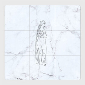 Магнитный плакат 3Х3 с принтом Афродита в Курске, Полимерный материал с магнитным слоем | 9 деталей размером 9*9 см | афродита | скульптура | статуя