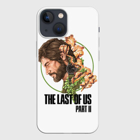 Чехол для iPhone 13 mini с принтом The Last of Us Part II Joel в Курске,  |  | Тематика изображения на принте: joel | joel miller | post apocalypse | the last of us 2 | the last of us part ii | tlou | tlou2 | джоэл | джоэл миллер | одни из нас | одни из нас 2 | одни из нас часть ii | постапокалипсис