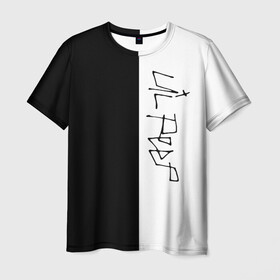 Мужская футболка 3D с принтом Lil peep в Курске, 100% полиэфир | прямой крой, круглый вырез горловины, длина до линии бедер | cry baby | leel | pip | лил | лил пип | модная музыка | модный рэп | музыка | пип | птица | птичка | реп | рэп | рэпер