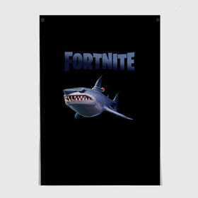 Постер с принтом Loot Shark Fortnite в Курске, 100% бумага
 | бумага, плотность 150 мг. Матовая, но за счет высокого коэффициента гладкости имеет небольшой блеск и дает на свету блики, но в отличии от глянцевой бумаги не покрыта лаком | Тематика изображения на принте: chapter 2 | fortnite | fortnite 13 | fortnite 3 | loot shark | loot shark fortnite | season 3 | shark | shark fortnite 3 | акула | акула фортнайт | акула фортнайт 3 | лут акула | сезон 3 | фортнайт | фортнайт 13 | фортнайт 3 | фортнайт вторая глава | форт