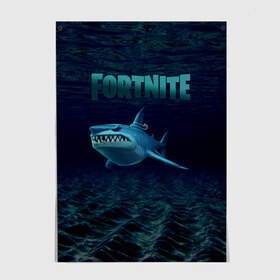 Постер с принтом Loot Shark Fortnite в Курске, 100% бумага
 | бумага, плотность 150 мг. Матовая, но за счет высокого коэффициента гладкости имеет небольшой блеск и дает на свету блики, но в отличии от глянцевой бумаги не покрыта лаком | Тематика изображения на принте: chapter 2 | fortnite | fortnite 13 | fortnite 3 | loot shark | loot shark fortnite | season 3 | shark | shark fortnite 3 | акула | акула фортнайт | акула фортнайт 3 | лут акула | сезон 3 | фортнайт | фортнайт 13 | фортнайт 3 | фортнайт вторая глава | форт